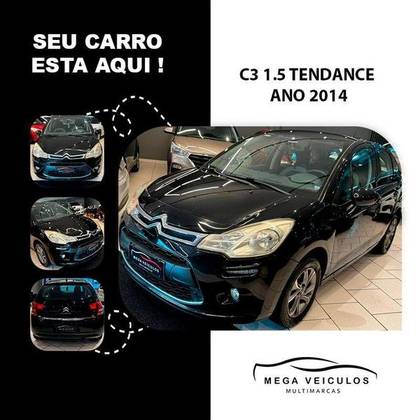 CITROËN C3 1.5 TENDANCE 8V FLEX 4P MANUAL CITROËN C3 1.5 TENDANCE 8V FLEX 4P MANUAL